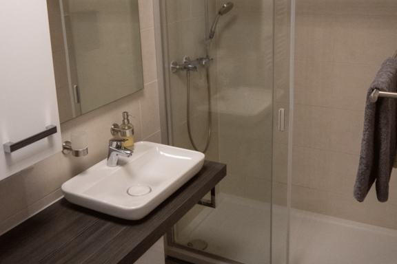 Team Apartment, Badezimmer