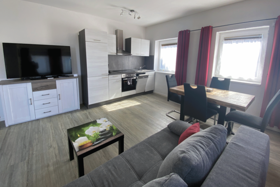 Familien Apartment, Küchenzeile